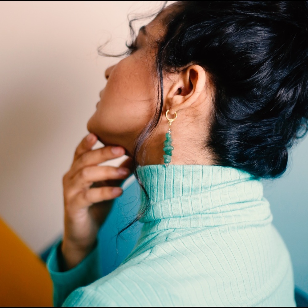 Earring . Handmade